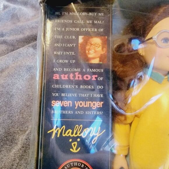 The Babysitters Club Doll Vintage Mallory 18" Kenner 1993 New in box - Picture 9 of 9